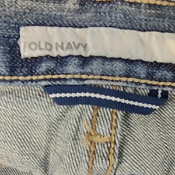 Old Navy Women's Blue Cotton Denim Mini Skirt Size 6 - Picture 9 of 11